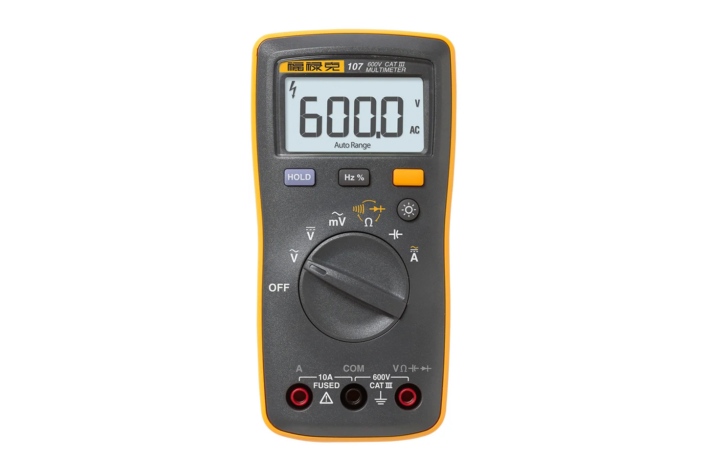 FLUKE-107 ESP | Multímetro digital de bolsillo CAT III Fluke 107