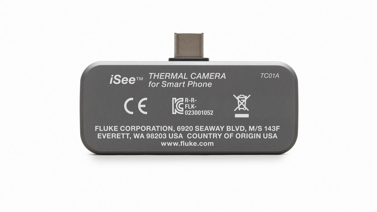 FLUKE-TC01A 9HZ | Cámara termográfica móvil Fluke iSee™