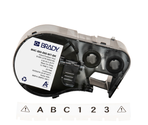 M4C-500-595-WT-BK | Cinta BRADY