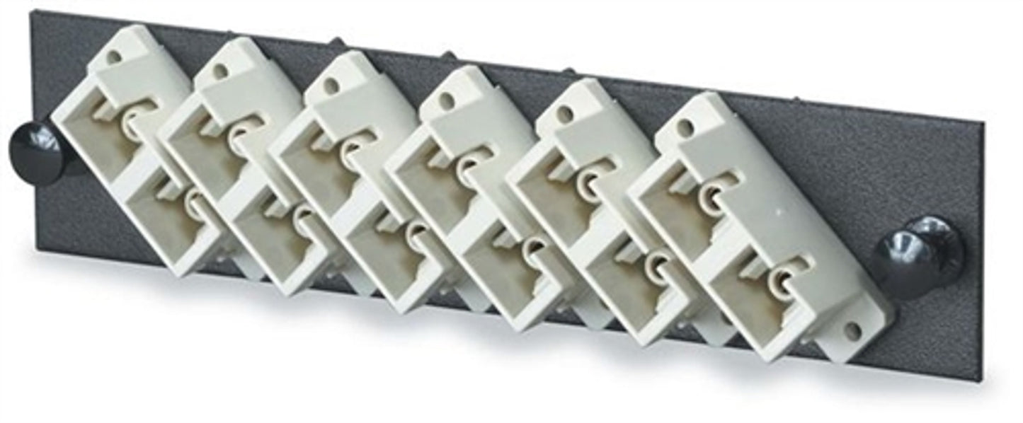 Placa adaptadora Duplex 6 SC, Sin adaptadores