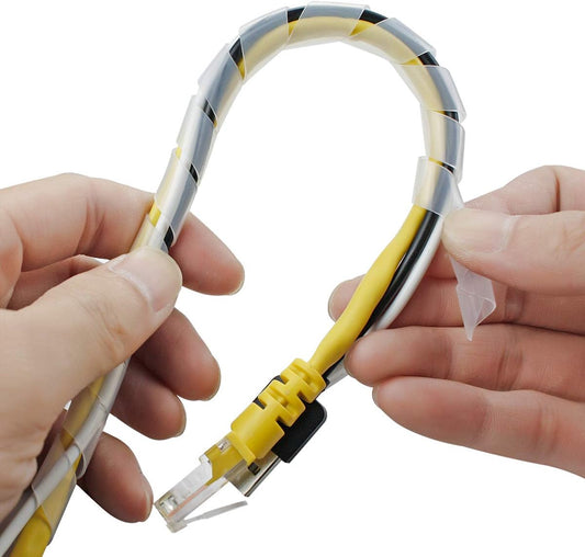 KS-8 - Colocho Plástico 8mm, transparente (6-30 mm) - Paquete 10 Metros