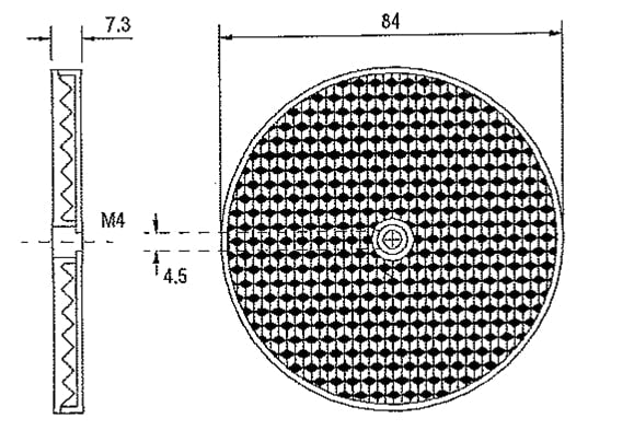 92125 - Reflector