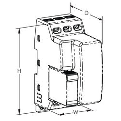 TSF20A120V - Supresor de transientes monofasico 120/240 20KA