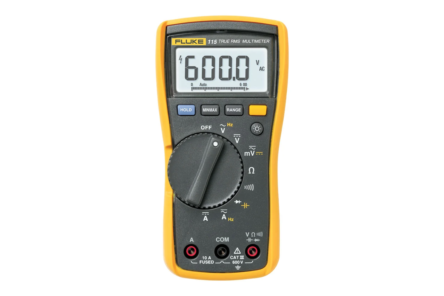 FLUKE-115 | Multimetro Variables básicas, 600V TRMS