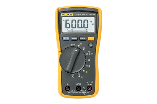 FLUKE-115 | Multimetro Variables básicas, 600V TRMS