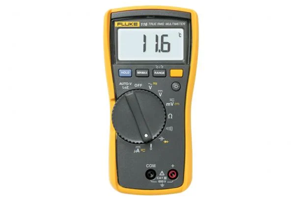 FLUKE-116 | Multimetro digital de HVAC con medidas de temperatura y microamperios