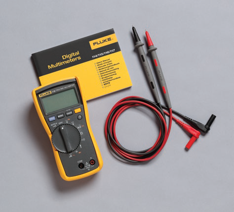 FLUKE-116 | Multimetro digital de HVAC con medidas de temperatura y microamperios