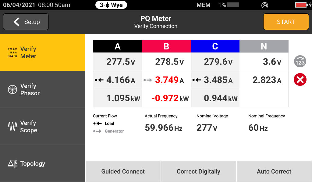 Analizador-calidad-electrica-fluke-1775-Elvatron-Nicaragua