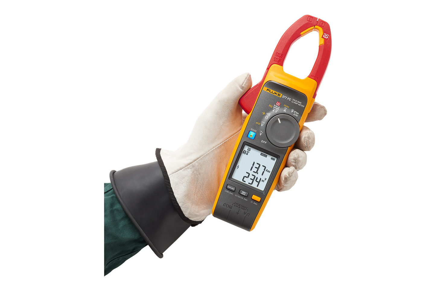 FLUKE-377 FC | Pinza Amperimetrica de verdadero valor eficaz FC 1000A CA/CC