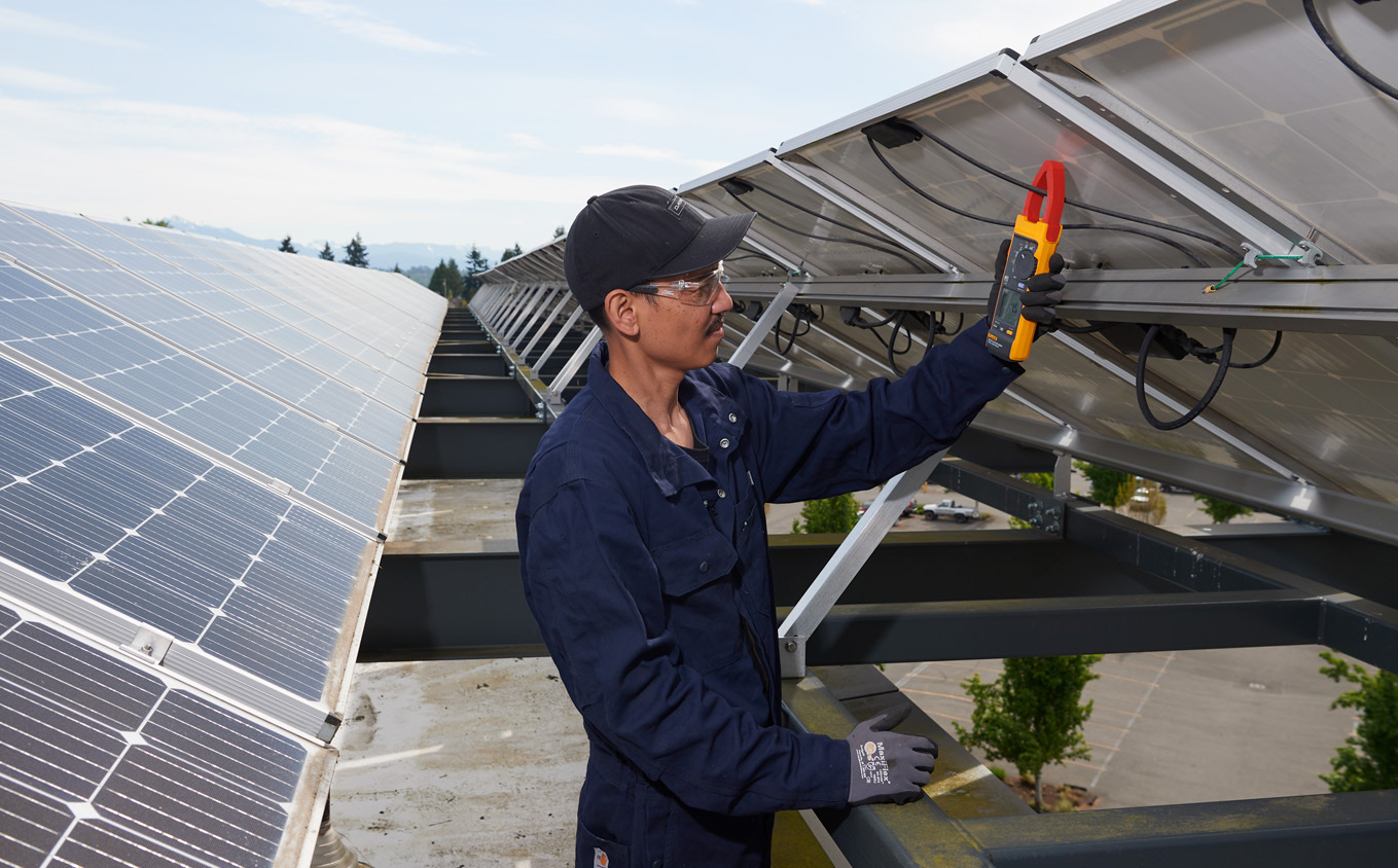 FLUKE-393 FC | Pinza amperimétrica CAT III 1500 V (Solar-Fotovoltaica)