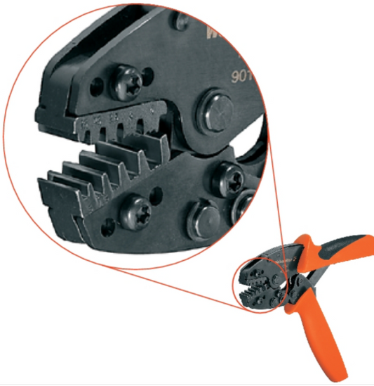 PZ 6/5 - Herramienta para prensar terminales de punta