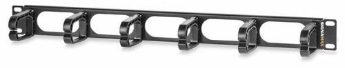 Conducto de gestión de cables horizontal; Alto x ancho x profundidad: 3,5 x 19 pulg. x 3 pulg