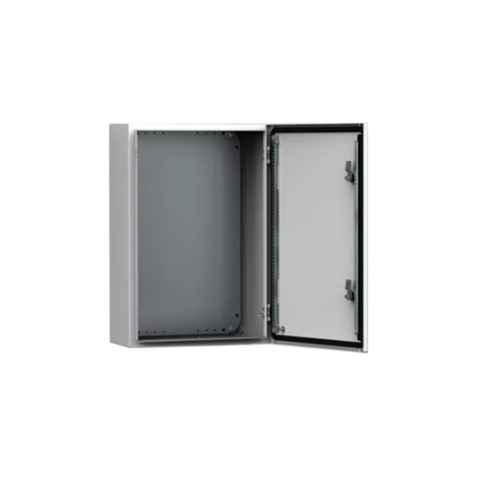 MAS0403021R5 - Gabinete de acero al carbón, montaje en pared IP66 (400mm x 300mm x 210mm)