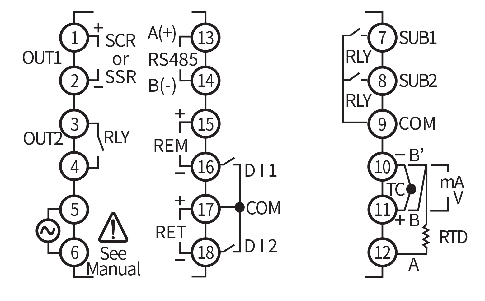 PD510-A | Controladores de proceso y temperatura PID SuperNova PD500, PRECISIÓN DIGITAL