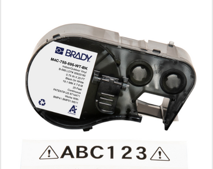 M4C-750-595-WT-BK   |  Cinta BRADY