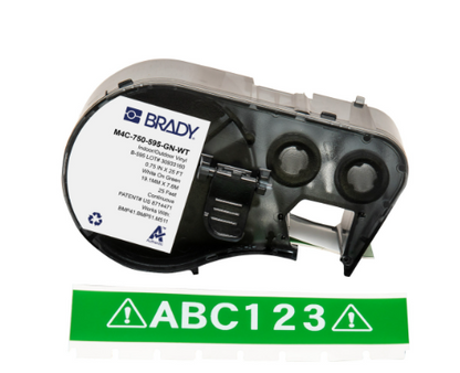 M4C-750-595-WT-BK   |  Cinta BRADY