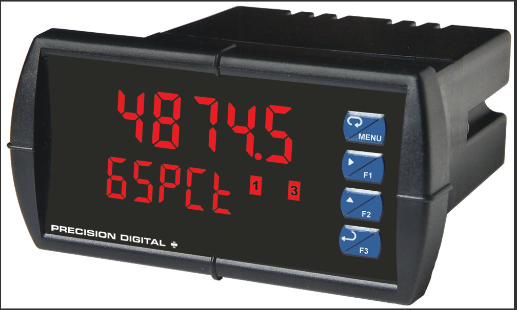 PD6300-6R5| Pantalla indicadora totalizadora de flujo, contador y tacómetro ProVu 6300, PRECISION DIGITAL