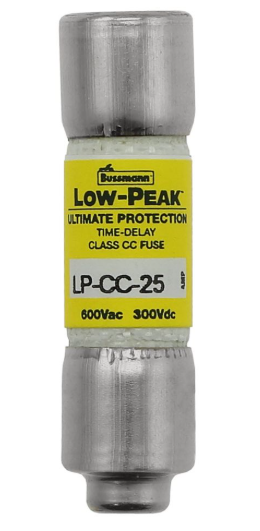 LP-CC-25  |  Fusible de acción retardada  cooper bussmann