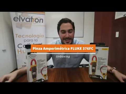 FLUKE-376FC - Pinza amperimétrica de verdadero valor eficaz de 1000A CA/CC FC con iFlex®