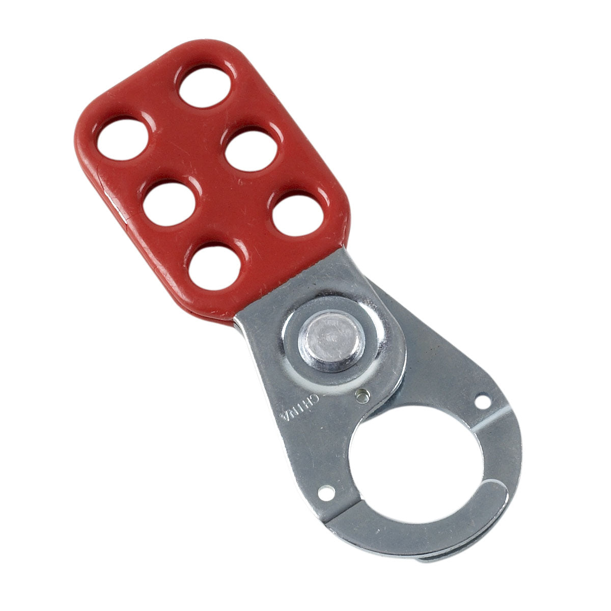 133161 | Dispositivo de bloqueo para multicandados de metal, color rojo. (Unidad)