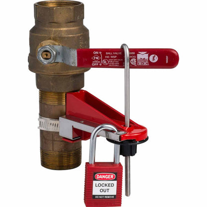 99552 | Candado de seguridad standard, color rojo. (Unidad)