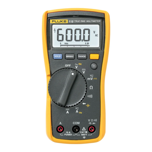 FLUKE-115/EM ESP | Multimetro Variables básicas, 600V TRMS