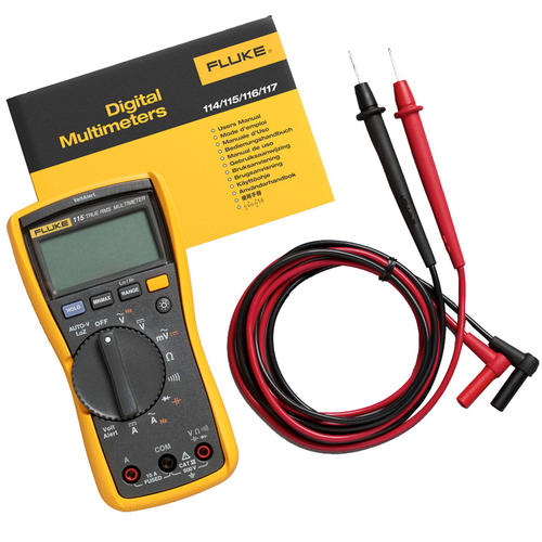 FLUKE-115/EM ESP | Multimetro Variables básicas, 600V TRMS