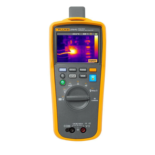 FLUKE-279FC/IFLEX - Multimetro Termico TRMS Inalámbrico con iflex, TPAK y estuche