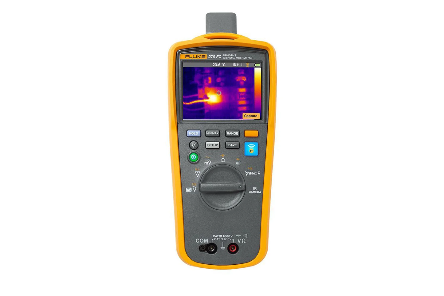 FLUKE-279FC/IFLEX - Multimetro Termico TRMS Inalámbrico con iflex, TPAK y estuche