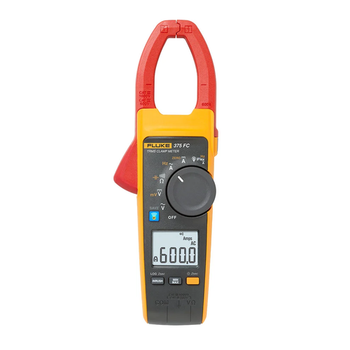 FLUKE-375FC | Pinza amperimétrica de verdadero valor eficaz con FC 600A CA/CC