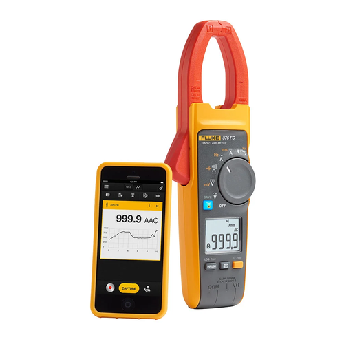 FLUKE-376 FC | Pinza amperimétrica de verdadero valor eficaz de 1000A CA/CC FC con iFlex®
