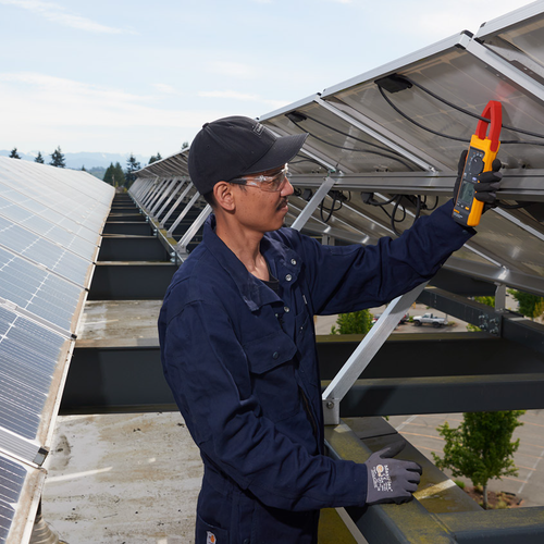 FLUKE-393 FC | Pinza amperimétrica CAT III 1500 V (Solar-Fotovoltaica)