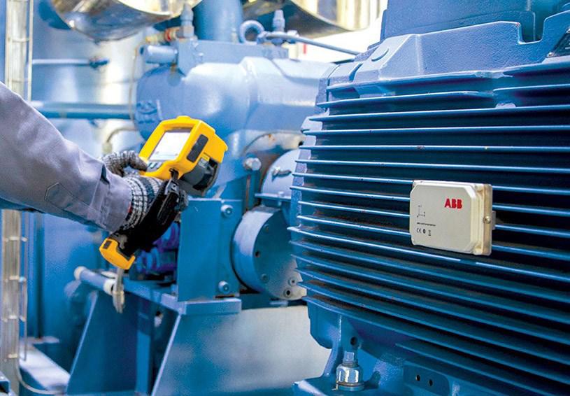 ELV-3AFP-SS-LIC-EST | Smart Sensor ABB para motores con Aletas